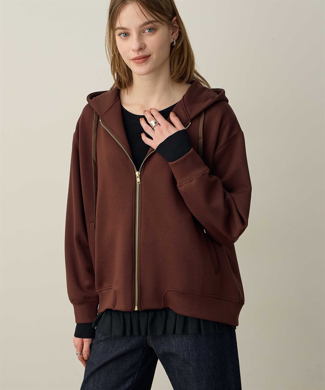 LE SOUK HOLIDAY ワイドジップパーカー_sub_9