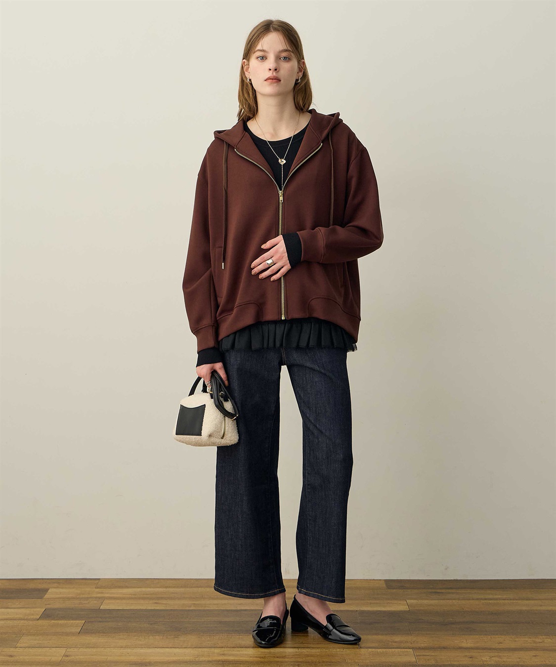 LE SOUK HOLIDAY ワイドジップパーカー_sub_16