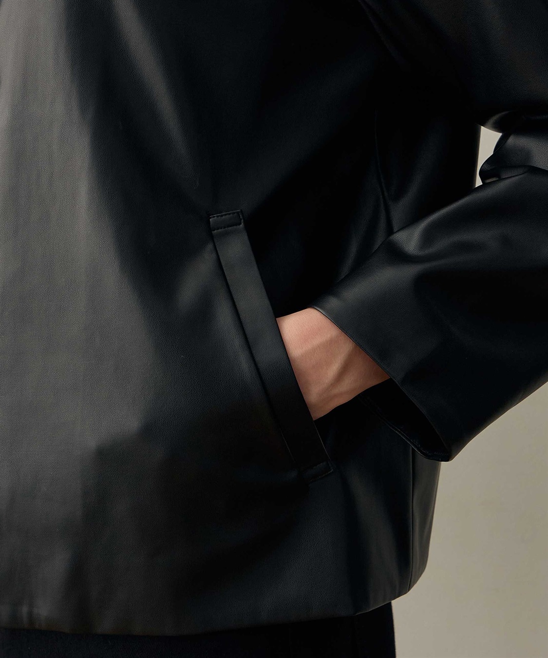 LE SOUK HOLIDAY フェイクレザーブルゾン_sub_12