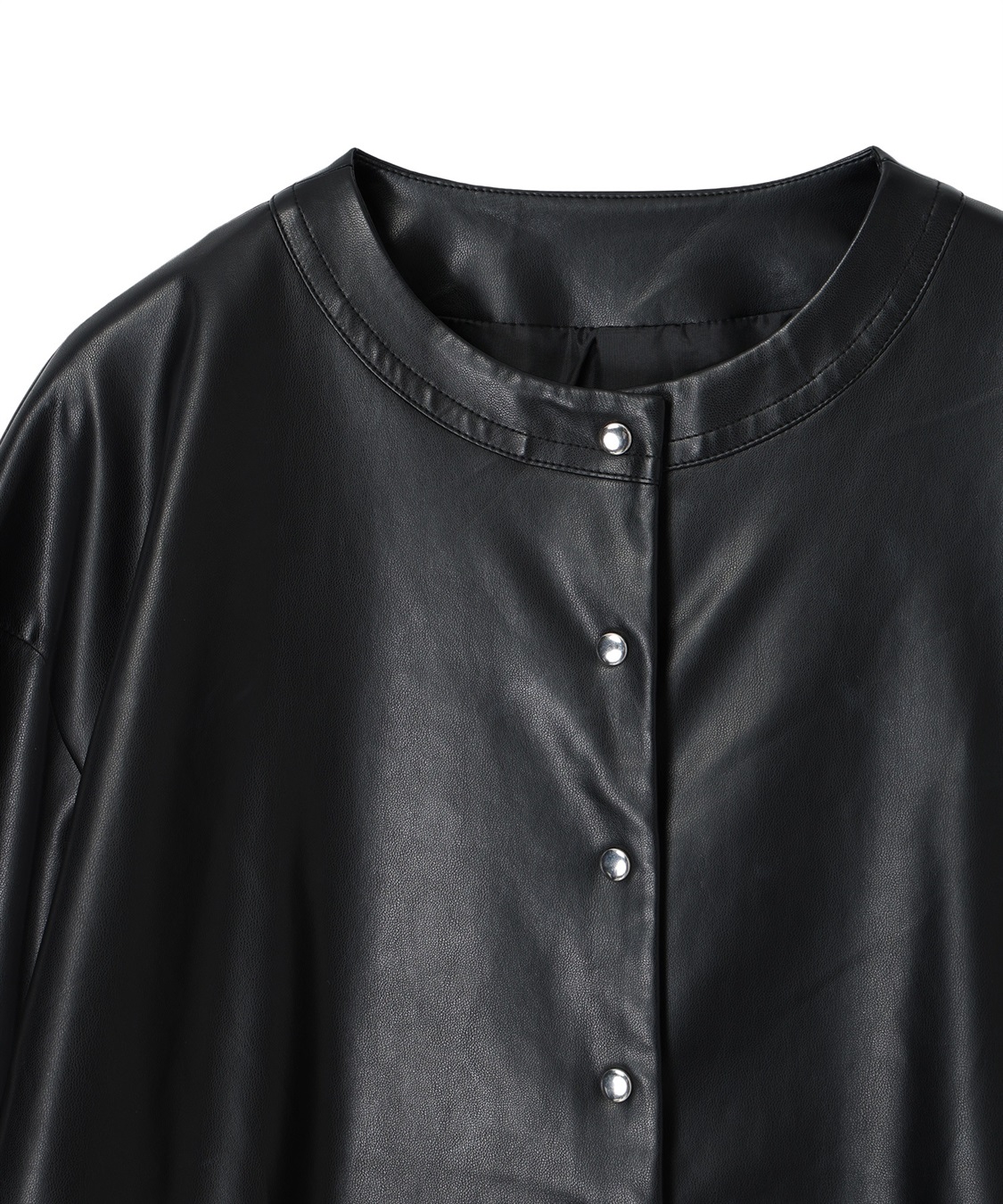 LE SOUK HOLIDAY フェイクレザーブルゾン_sub_16