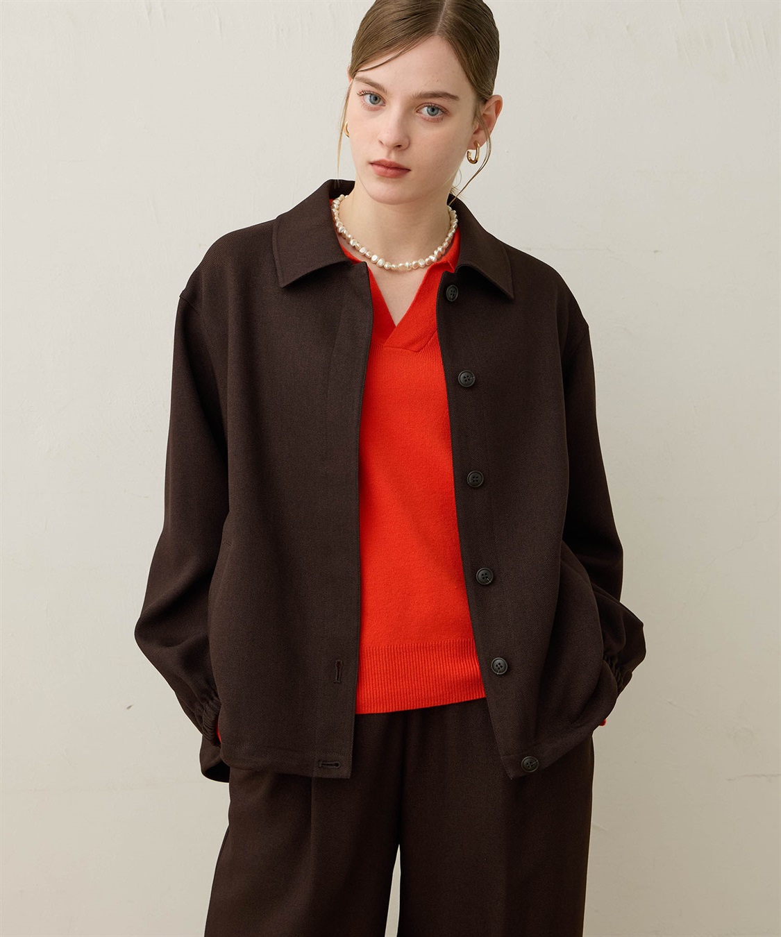 LE SOUK HOLIDAY ウーリッシュドロストブルゾン_sub_1