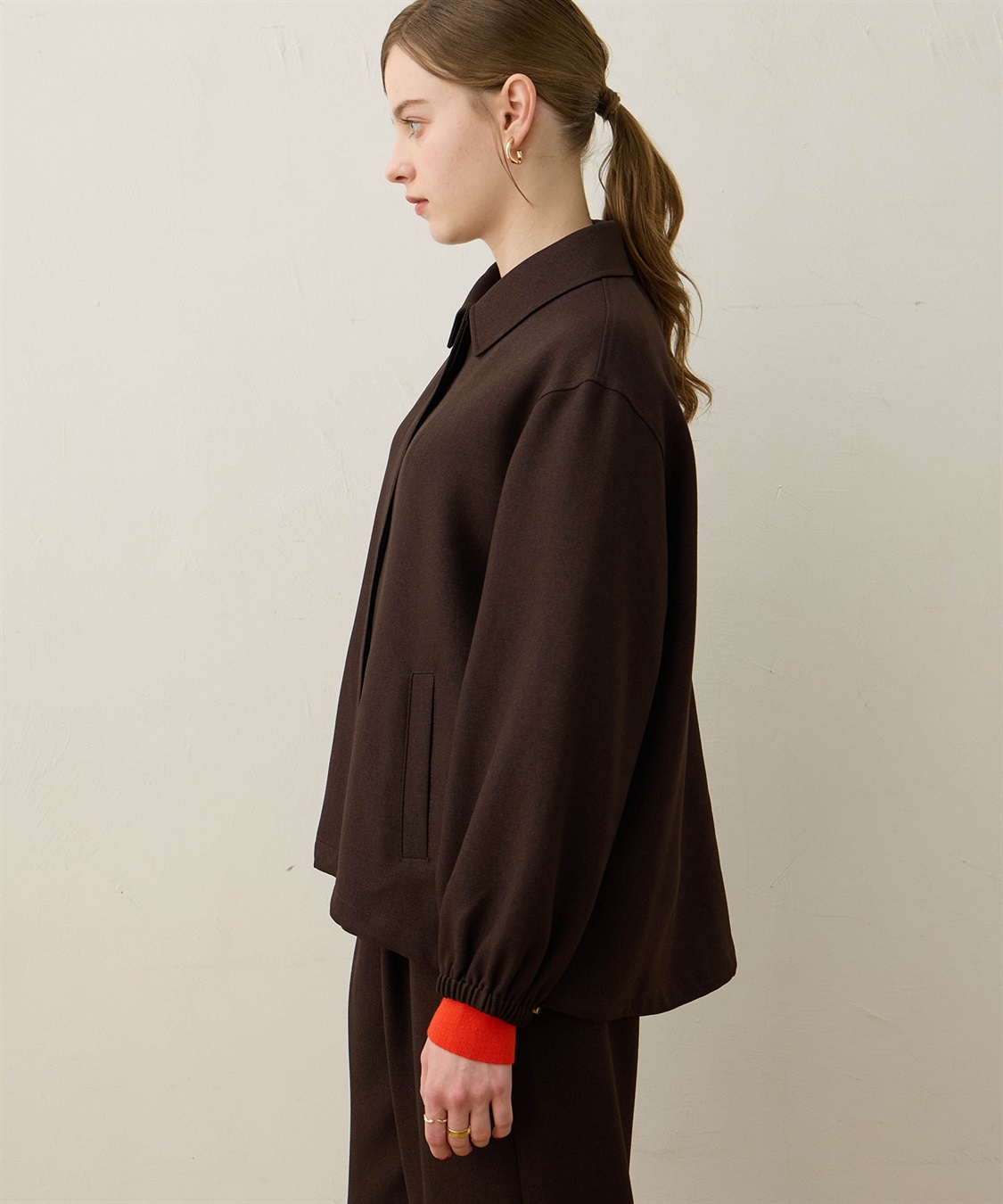 LE SOUK HOLIDAY ウーリッシュドロストブルゾン_sub_3