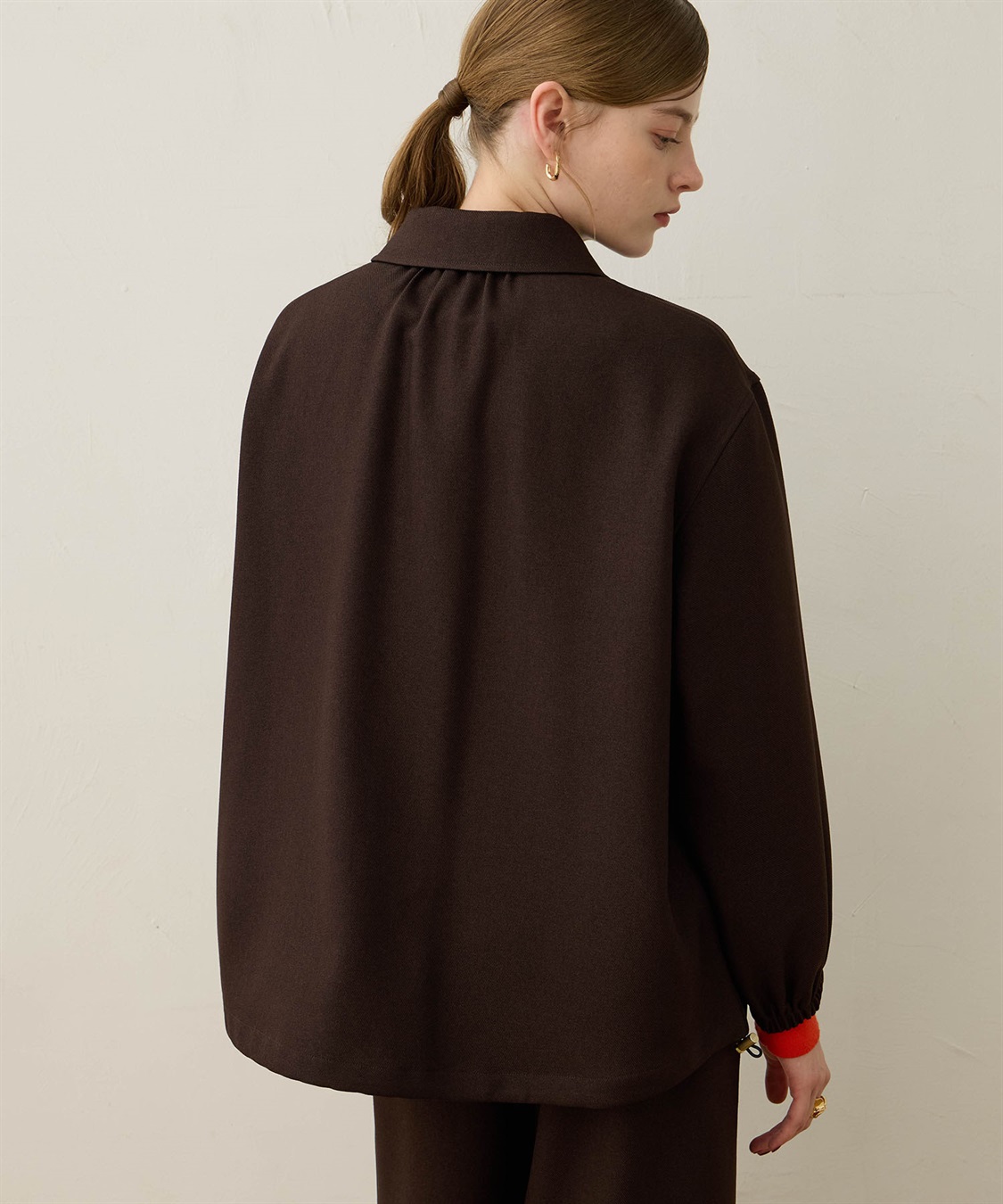 LE SOUK HOLIDAY ウーリッシュドロストブルゾン_sub_4