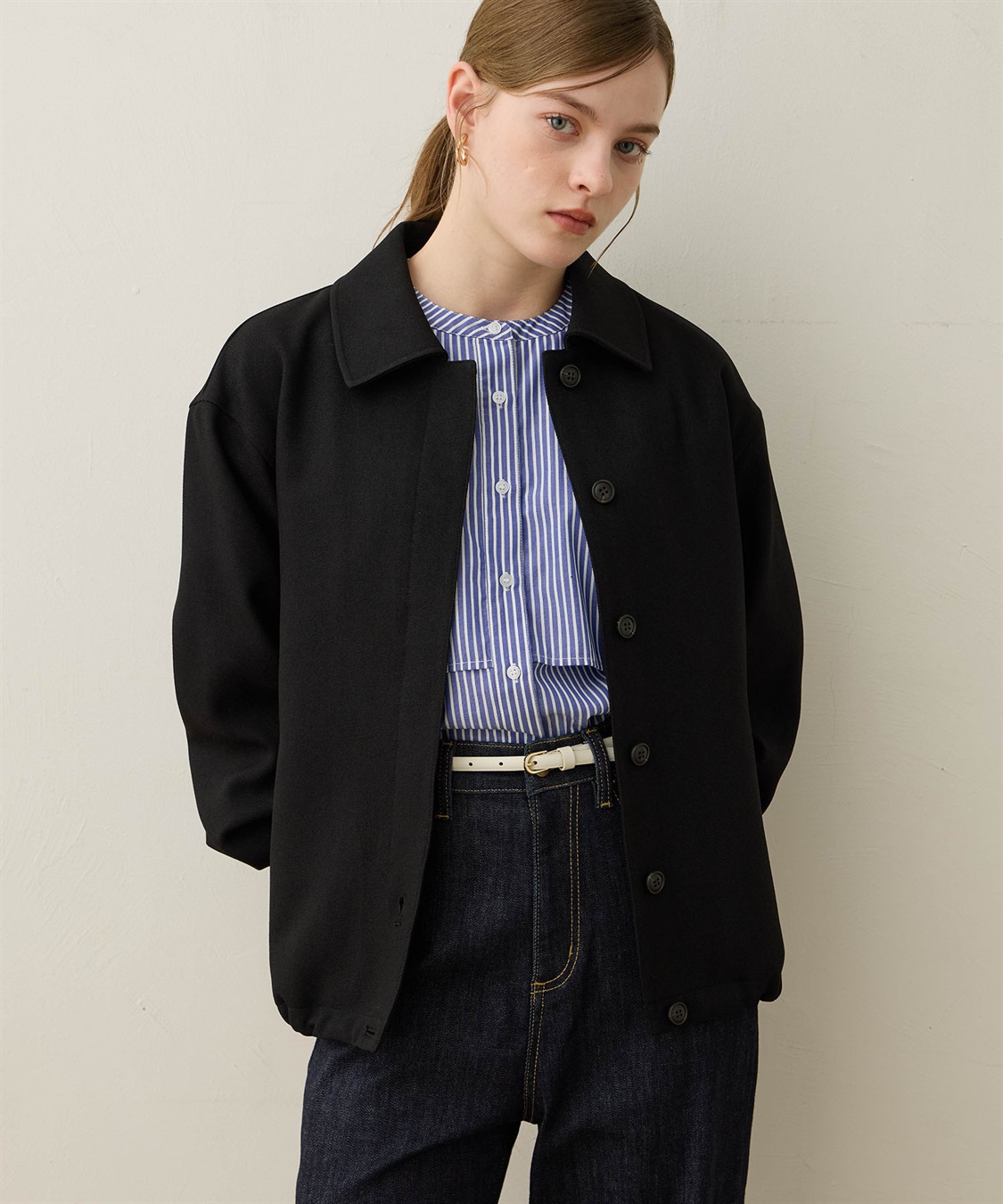 LE SOUK HOLIDAY ウーリッシュドロストブルゾン_sub_5