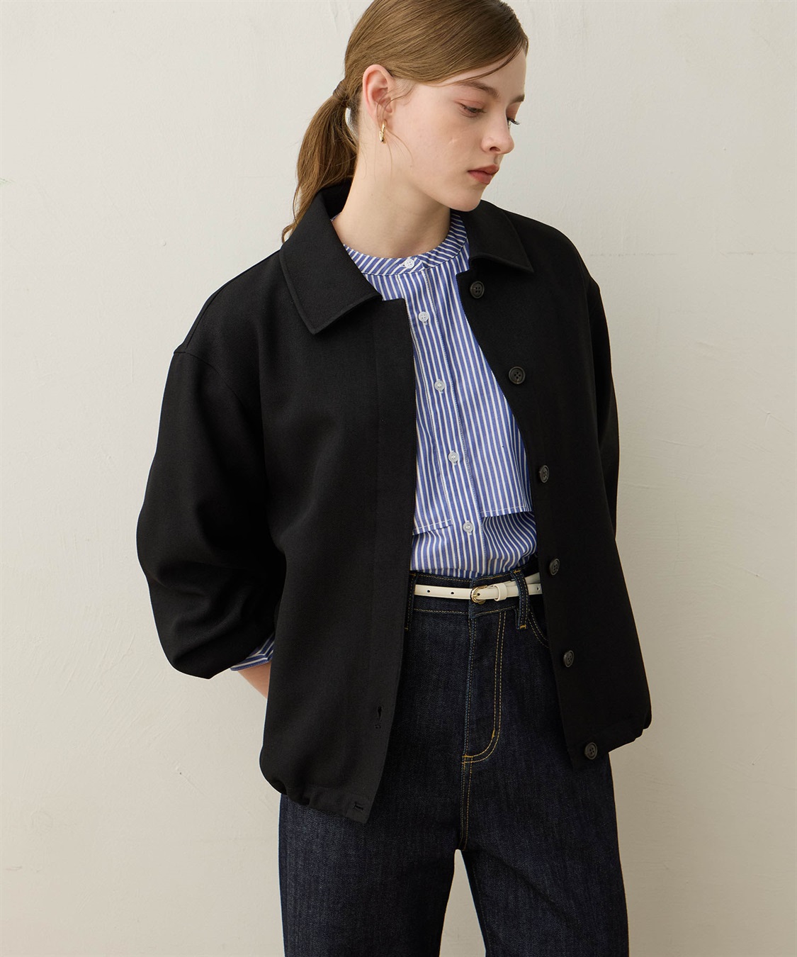 LE SOUK HOLIDAY ウーリッシュドロストブルゾン_sub_6