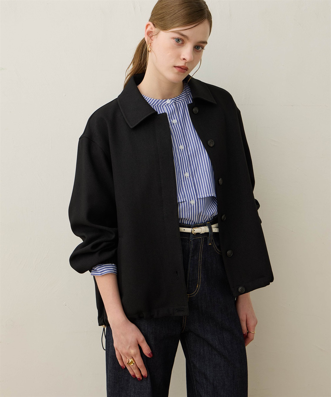 LE SOUK HOLIDAY ウーリッシュドロストブルゾン_sub_7