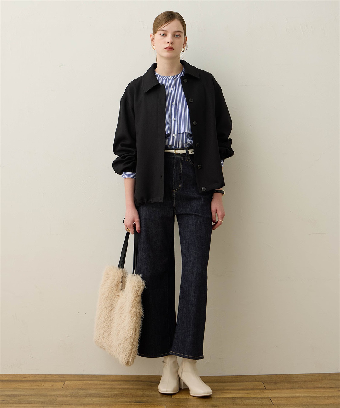 LE SOUK HOLIDAY ウーリッシュドロストブルゾン_sub_8