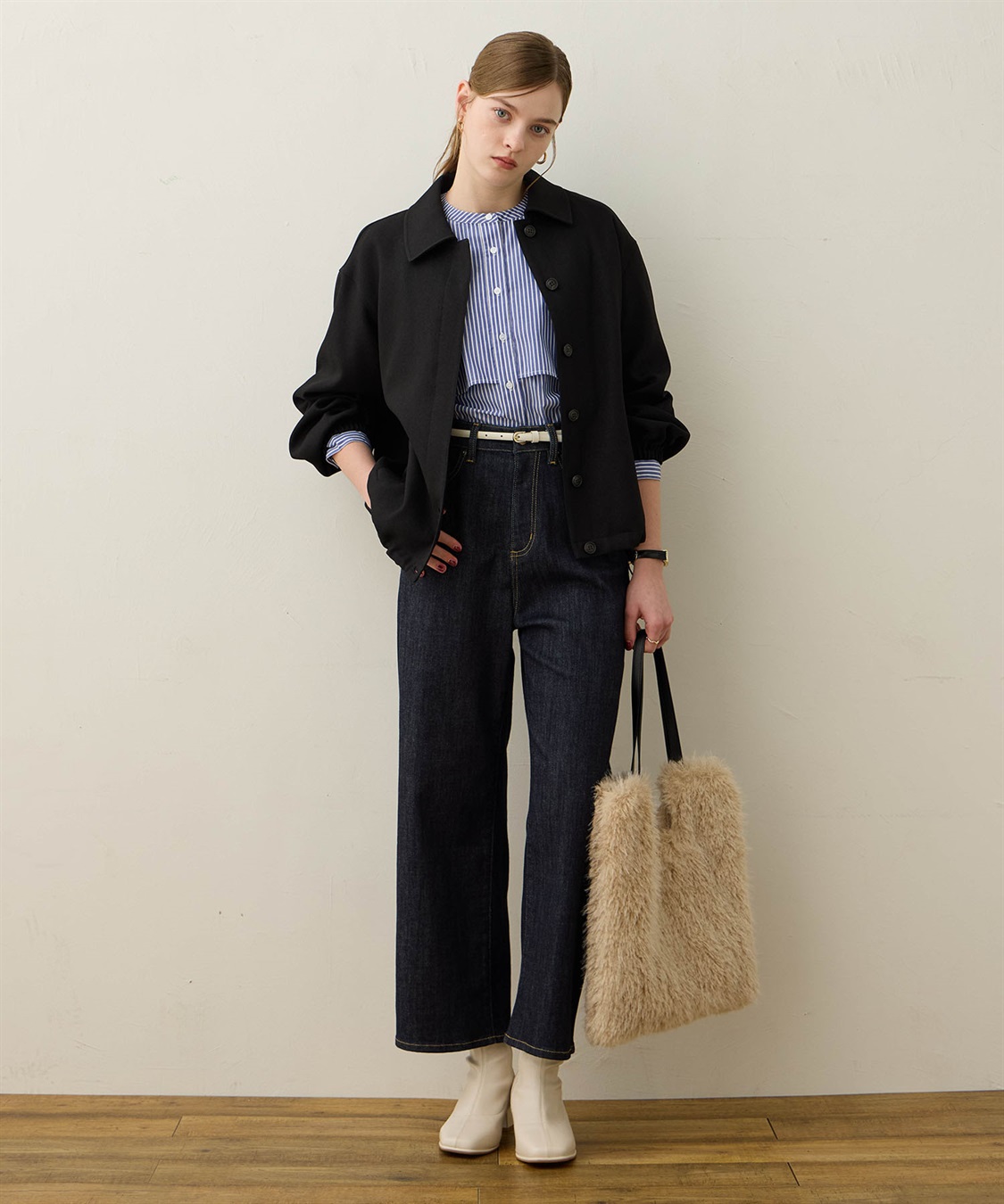 LE SOUK HOLIDAY ウーリッシュドロストブルゾン_sub_9