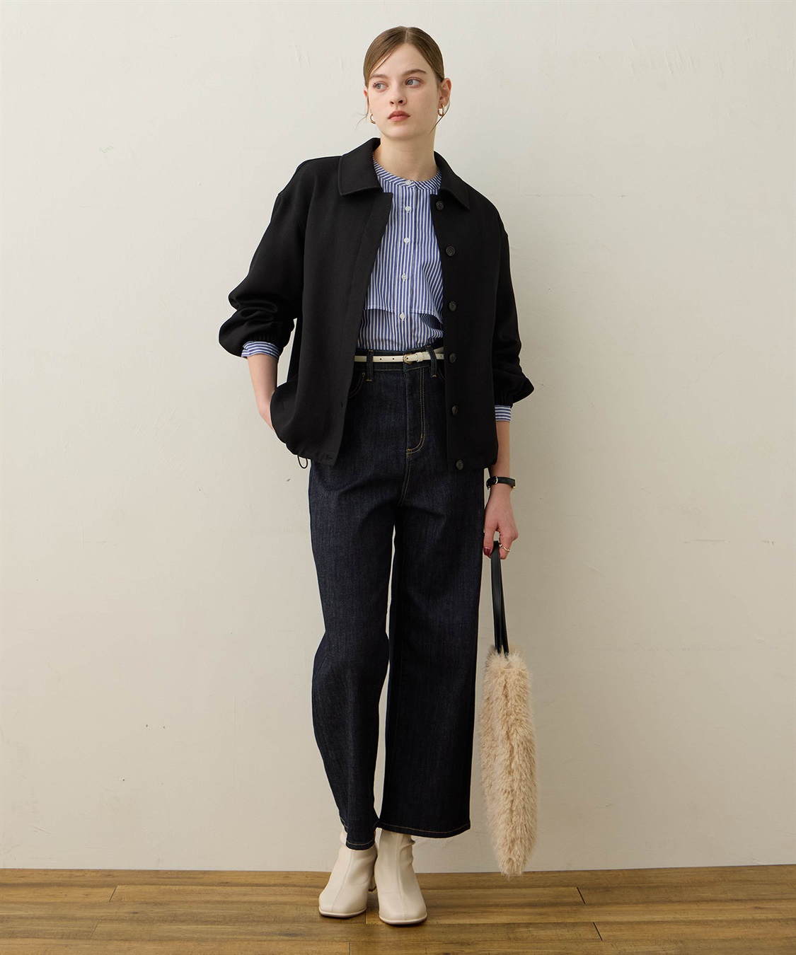 LE SOUK HOLIDAY ウーリッシュドロストブルゾン_sub_10