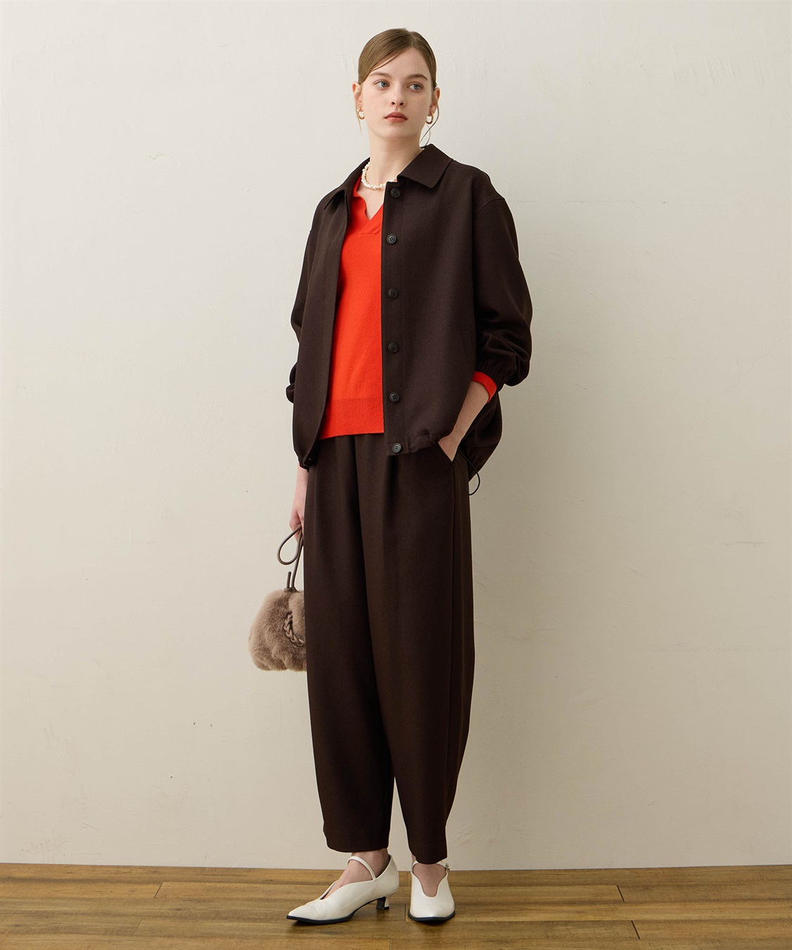 LE SOUK HOLIDAY ウーリッシュドロストブルゾン_sub_12