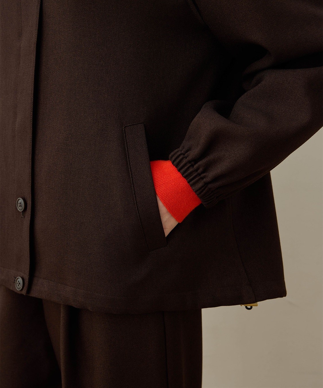 LE SOUK HOLIDAY ウーリッシュドロストブルゾン_sub_16