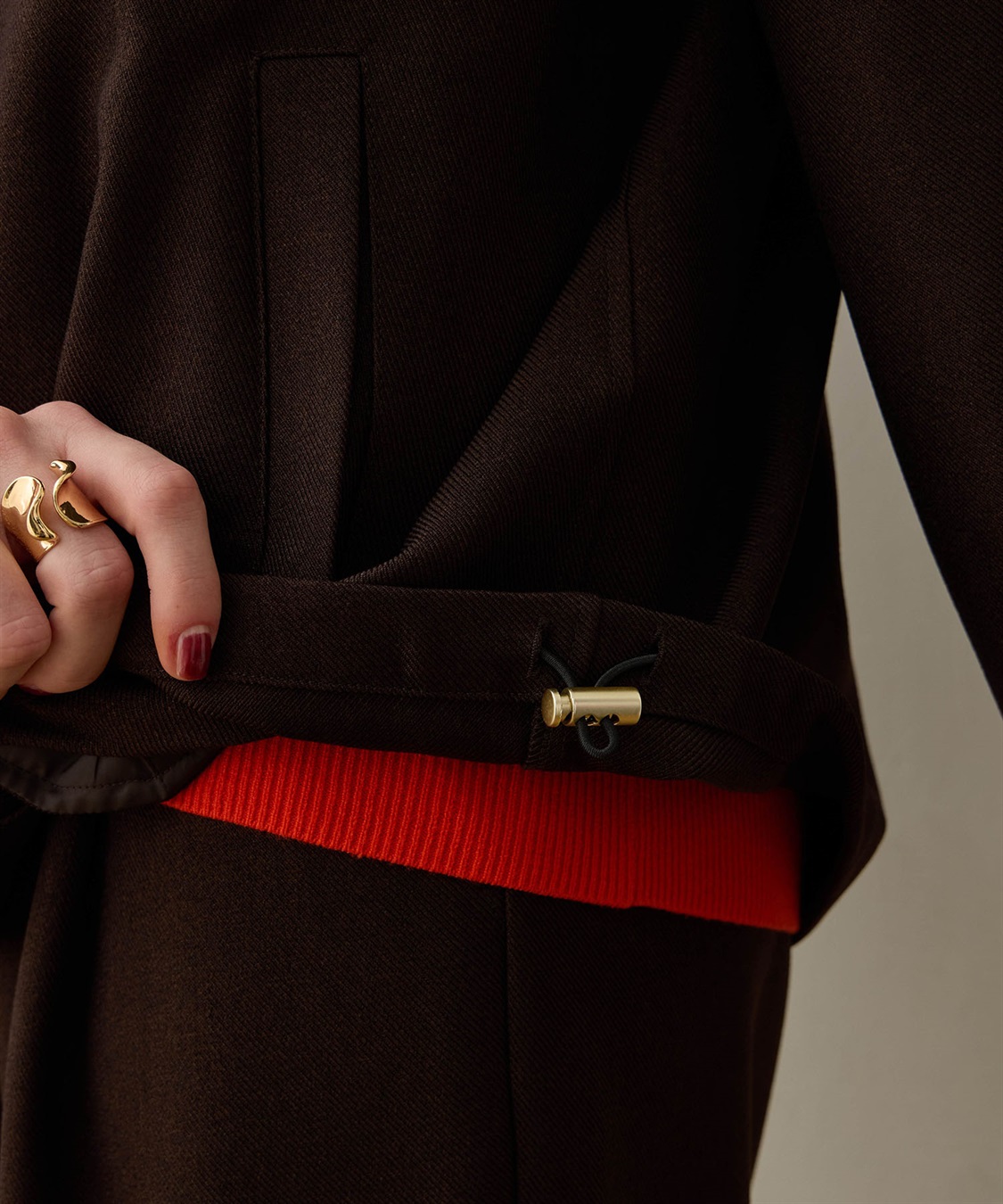 LE SOUK HOLIDAY ウーリッシュドロストブルゾン_sub_17