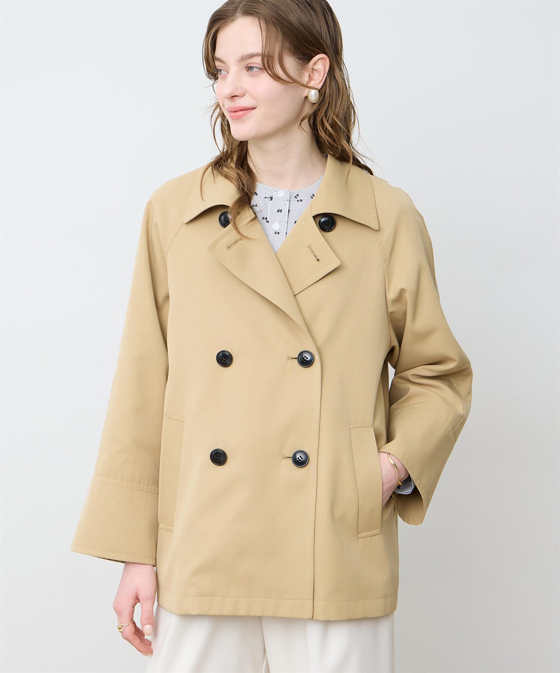 LE SOUK HOLIDAY スタンドショートコート_sub_3