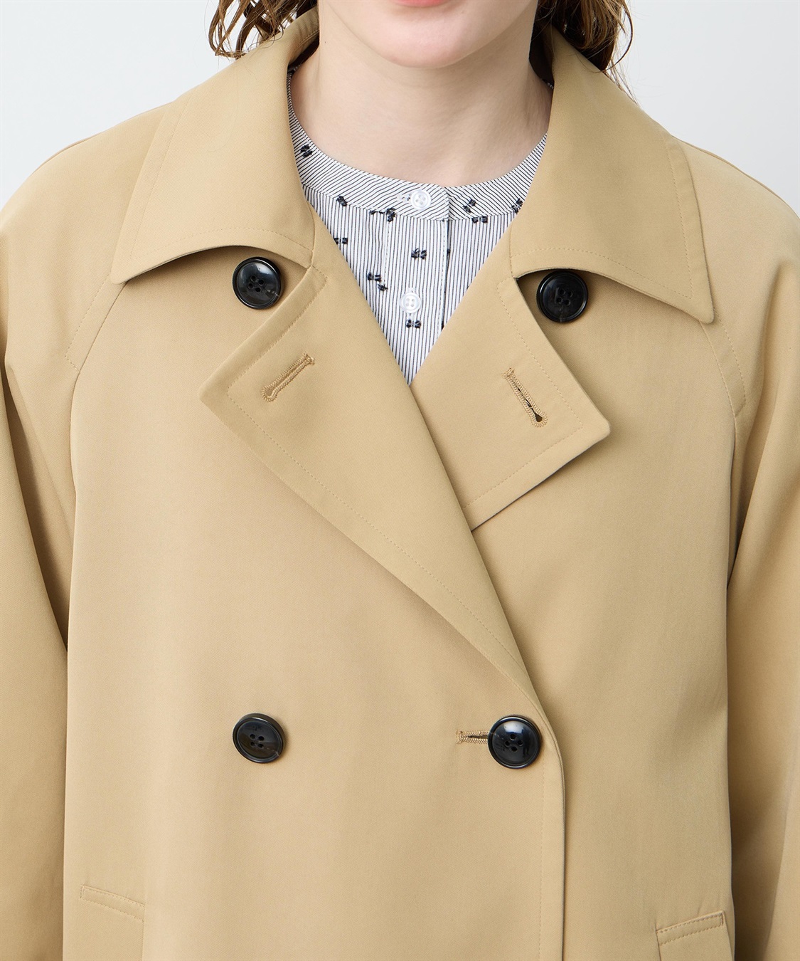 LE SOUK HOLIDAY スタンドショートコート_sub_6