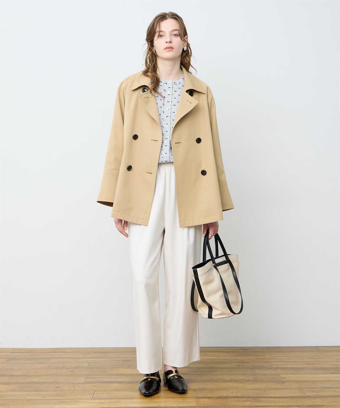LE SOUK HOLIDAY スタンドショートコート_sub_7