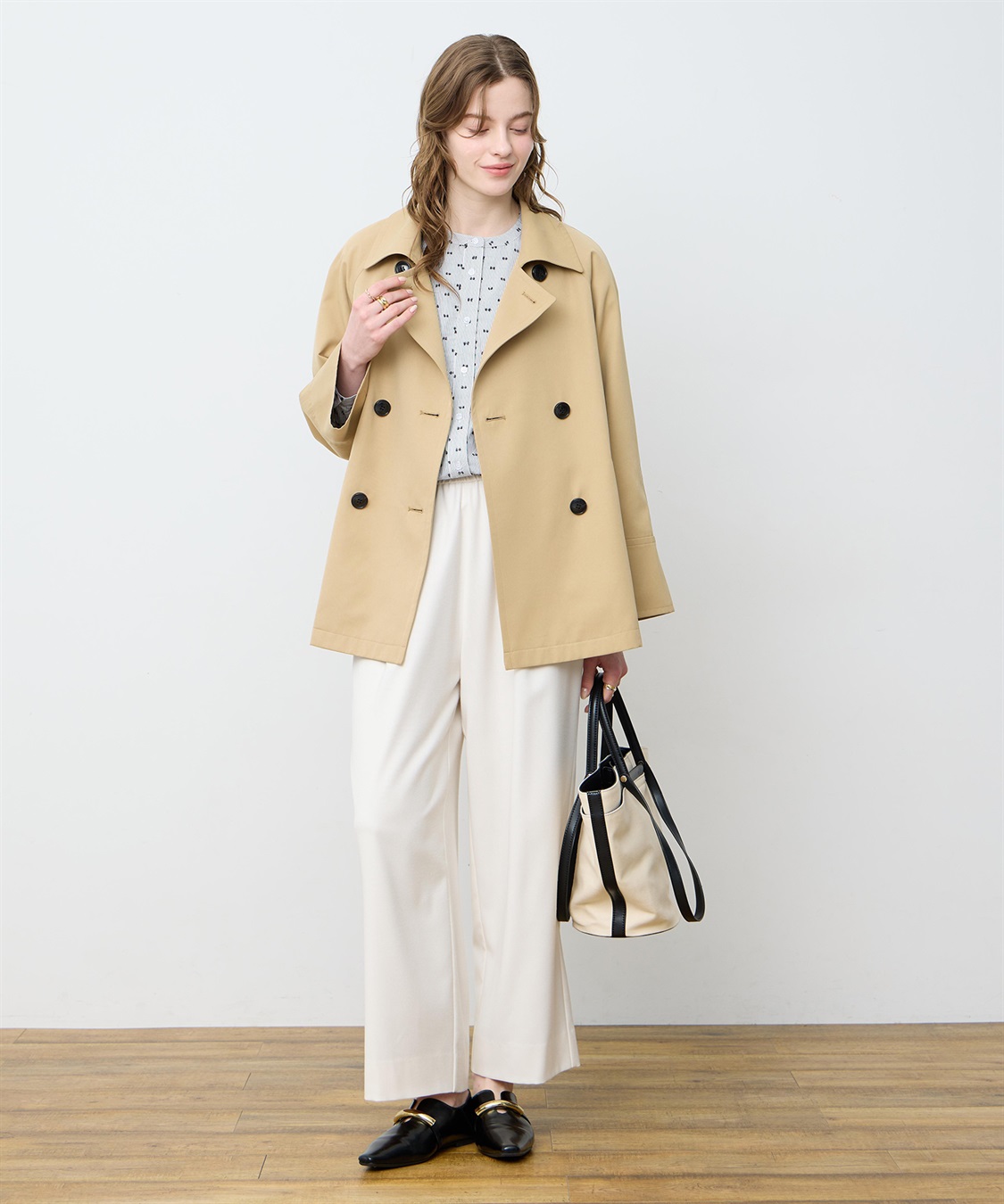 LE SOUK HOLIDAY スタンドショートコート_sub_9