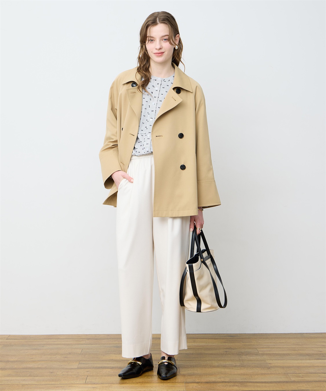 LE SOUK HOLIDAY スタンドショートコート_sub_11