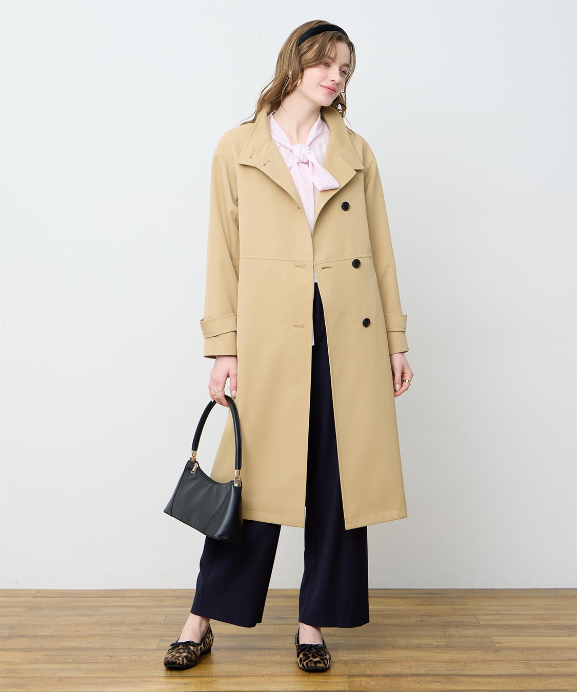 LE SOUK HOLIDAY スタンドロングコート_sub_1