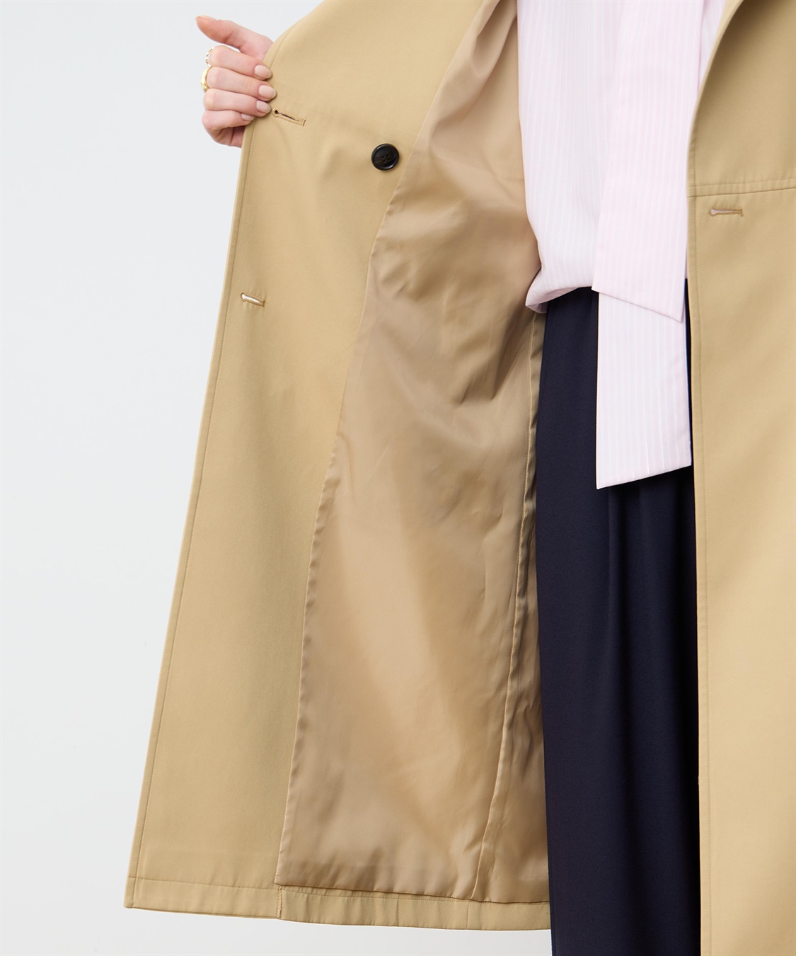 LE SOUK HOLIDAY スタンドロングコート_sub_15