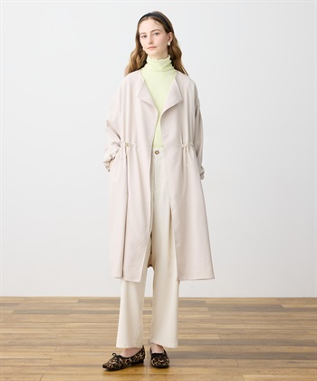 LE SOUK HOLIDAY 【WEB限定】リネンライクガウンロングコート_subthumb_13