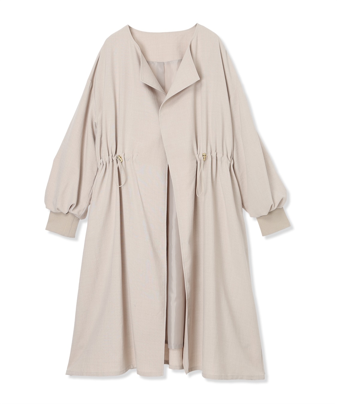 LE SOUK HOLIDAY 【WEB限定】リネンライクガウンロングコート_sub_20