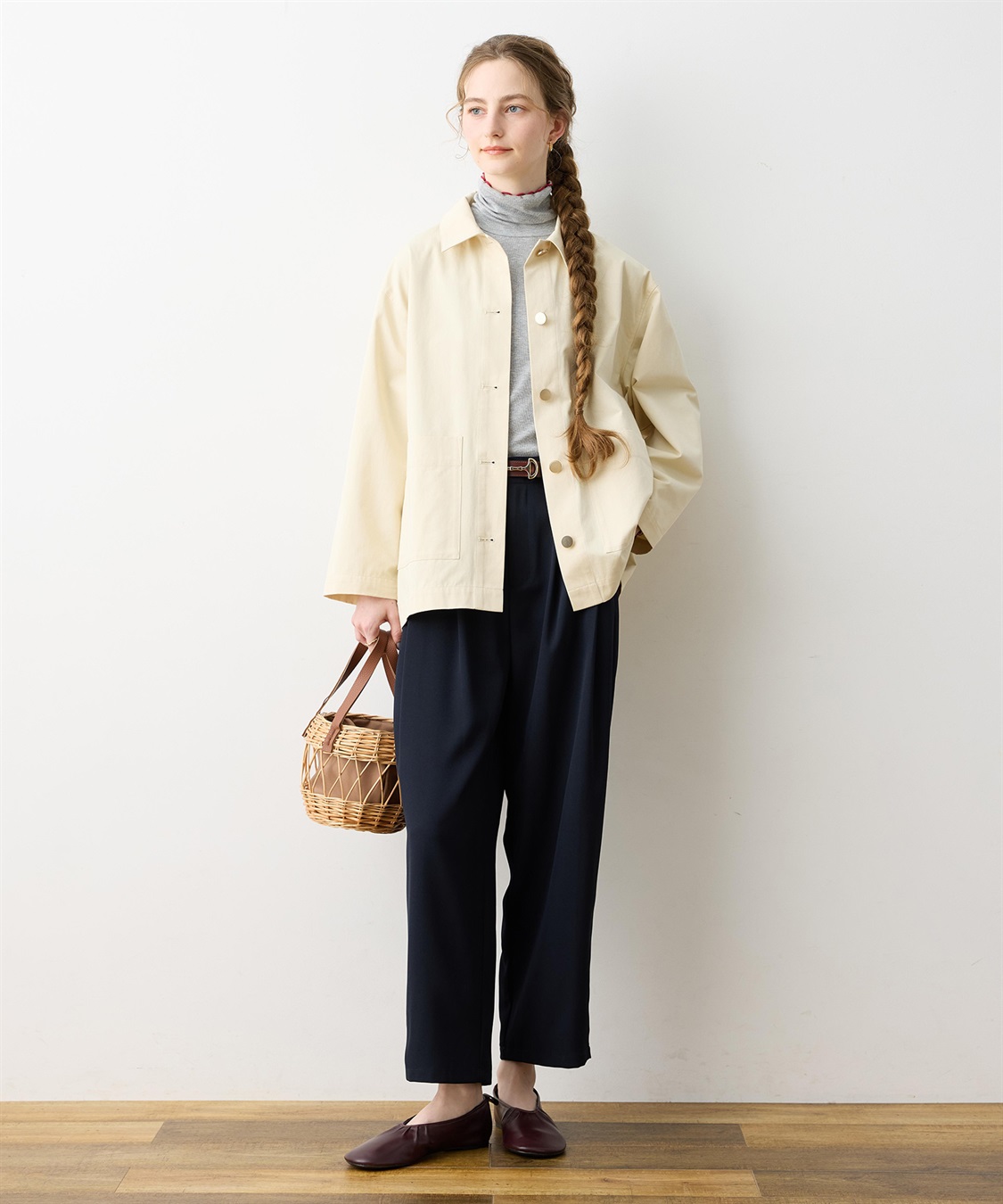 LE SOUK HOLIDAY 金ボタンカバーオールジャケット_sub_10