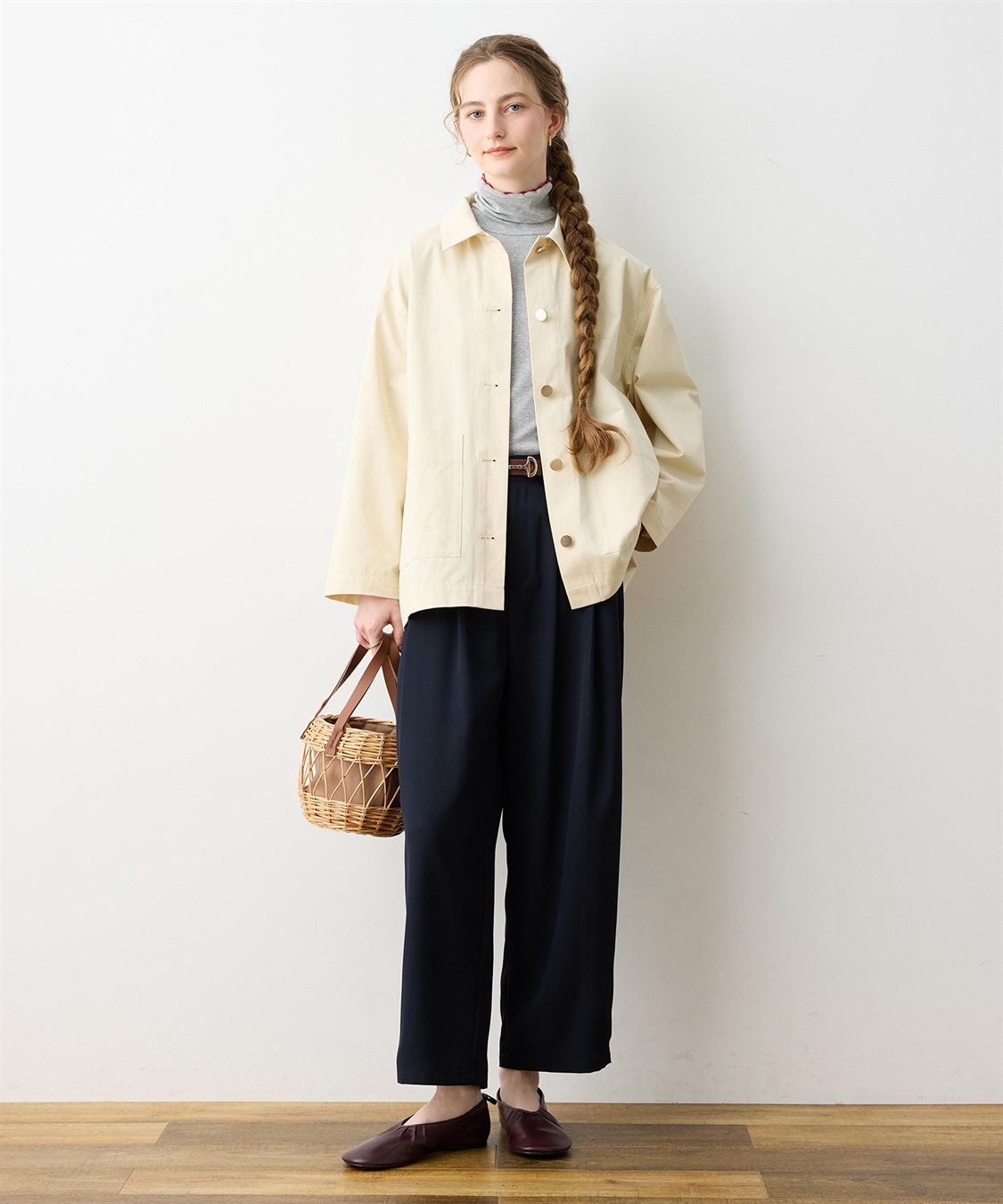 LE SOUK HOLIDAY 金ボタンカバーオールジャケット_sub_11