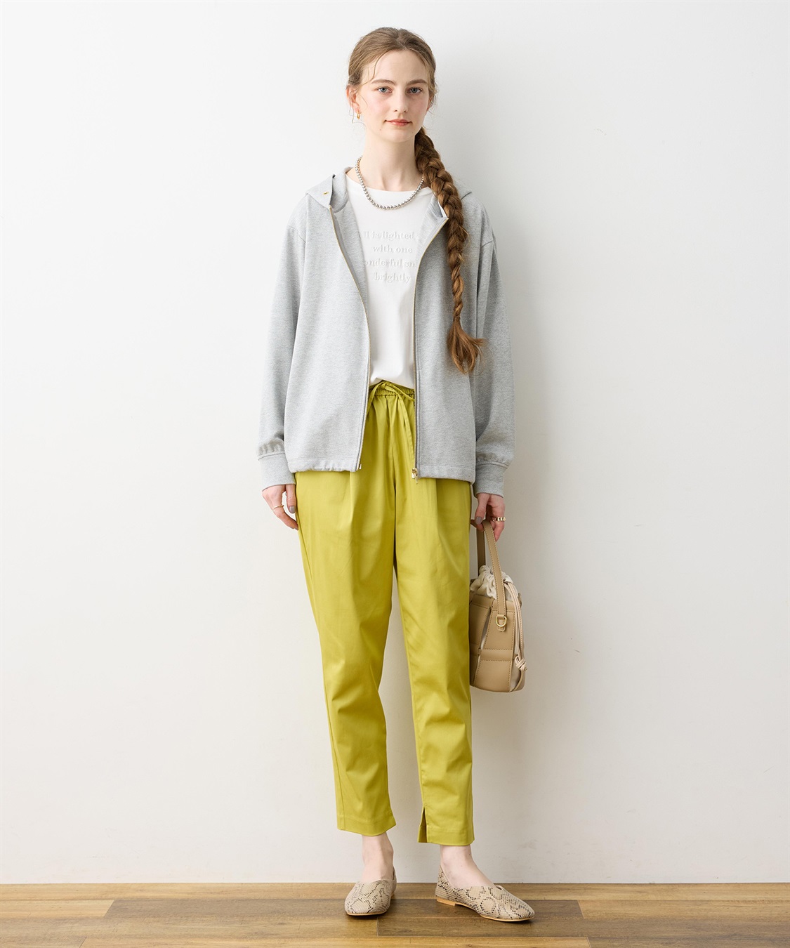 LE SOUK HOLIDAY ドロストジップパーカー_sub_8