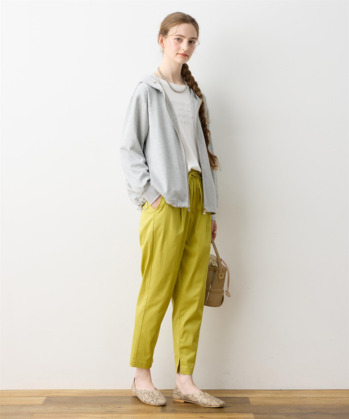 LE SOUK HOLIDAY ドロストジップパーカー_sub_9