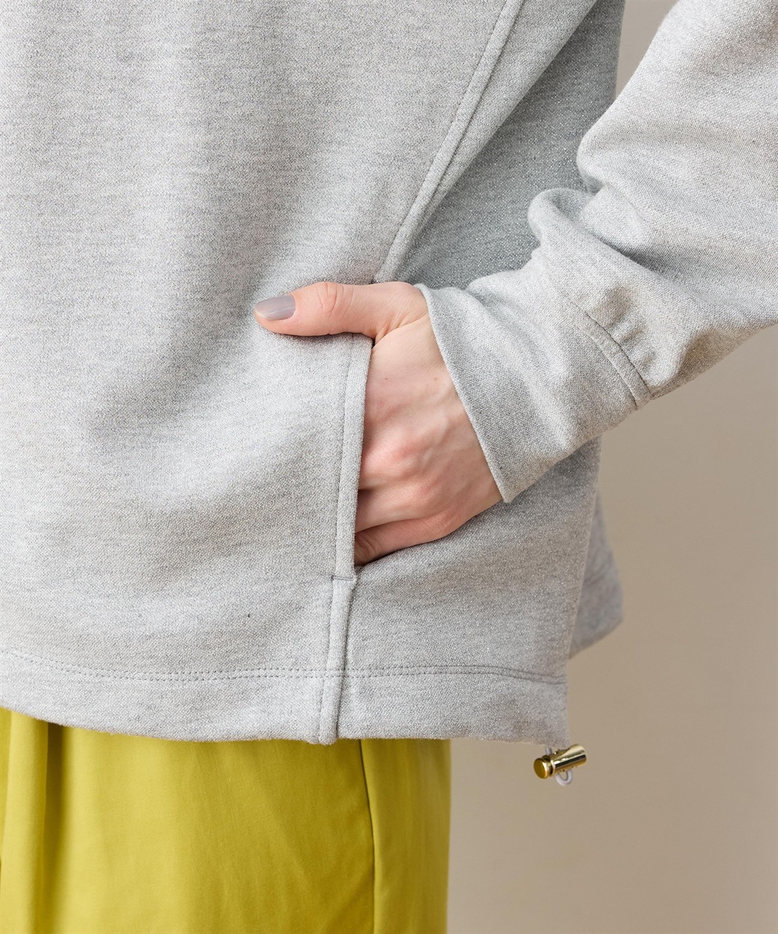 LE SOUK HOLIDAY ドロストジップパーカー_sub_14