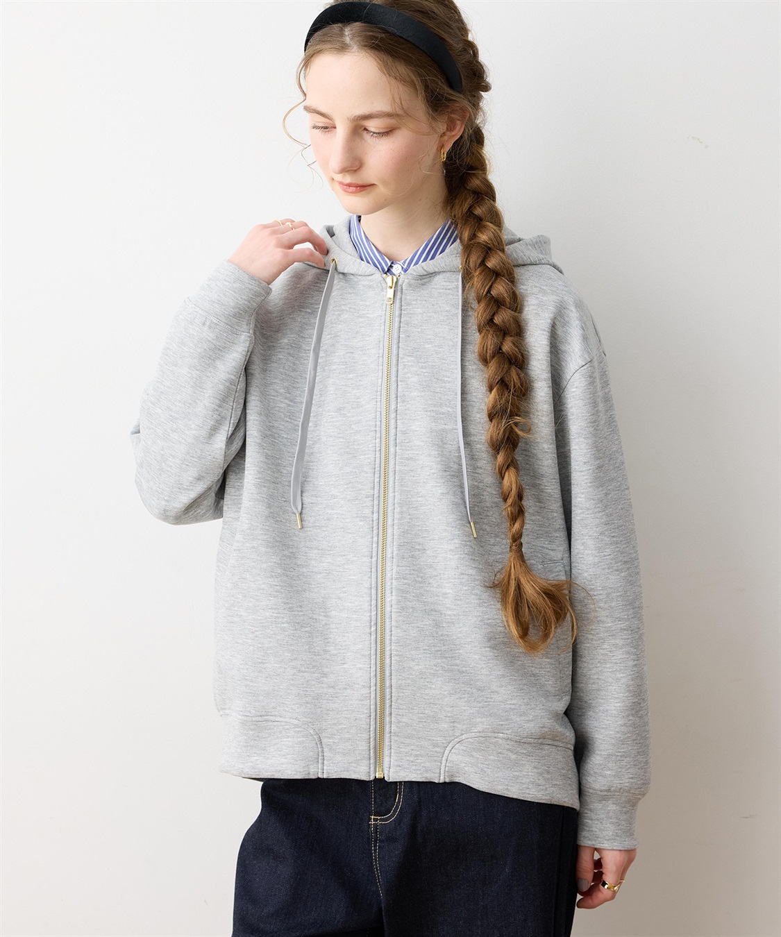 LE SOUK HOLIDAY ダンボールジップパーカー_sub_8