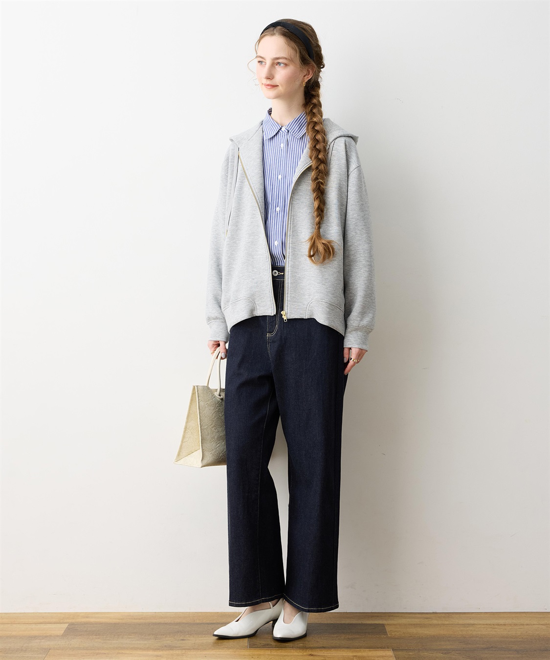 LE SOUK HOLIDAY ダンボールジップパーカー_sub_10