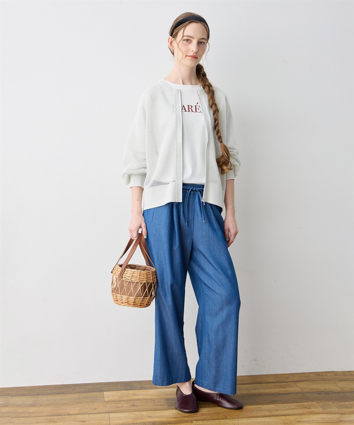 LE SOUK HOLIDAY ラメメッシュジップアップブルゾン【ハンドウォッシャブル】_sub_14