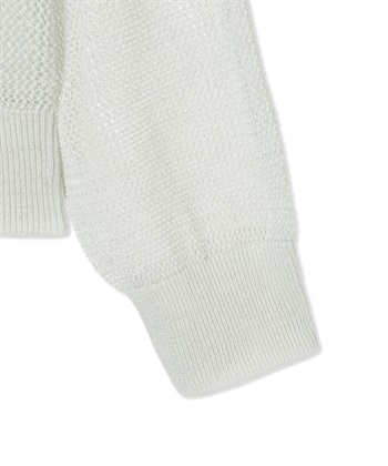 LE SOUK HOLIDAY ラメメッシュジップアップブルゾン【ハンドウォッシャブル】_subthumb_23