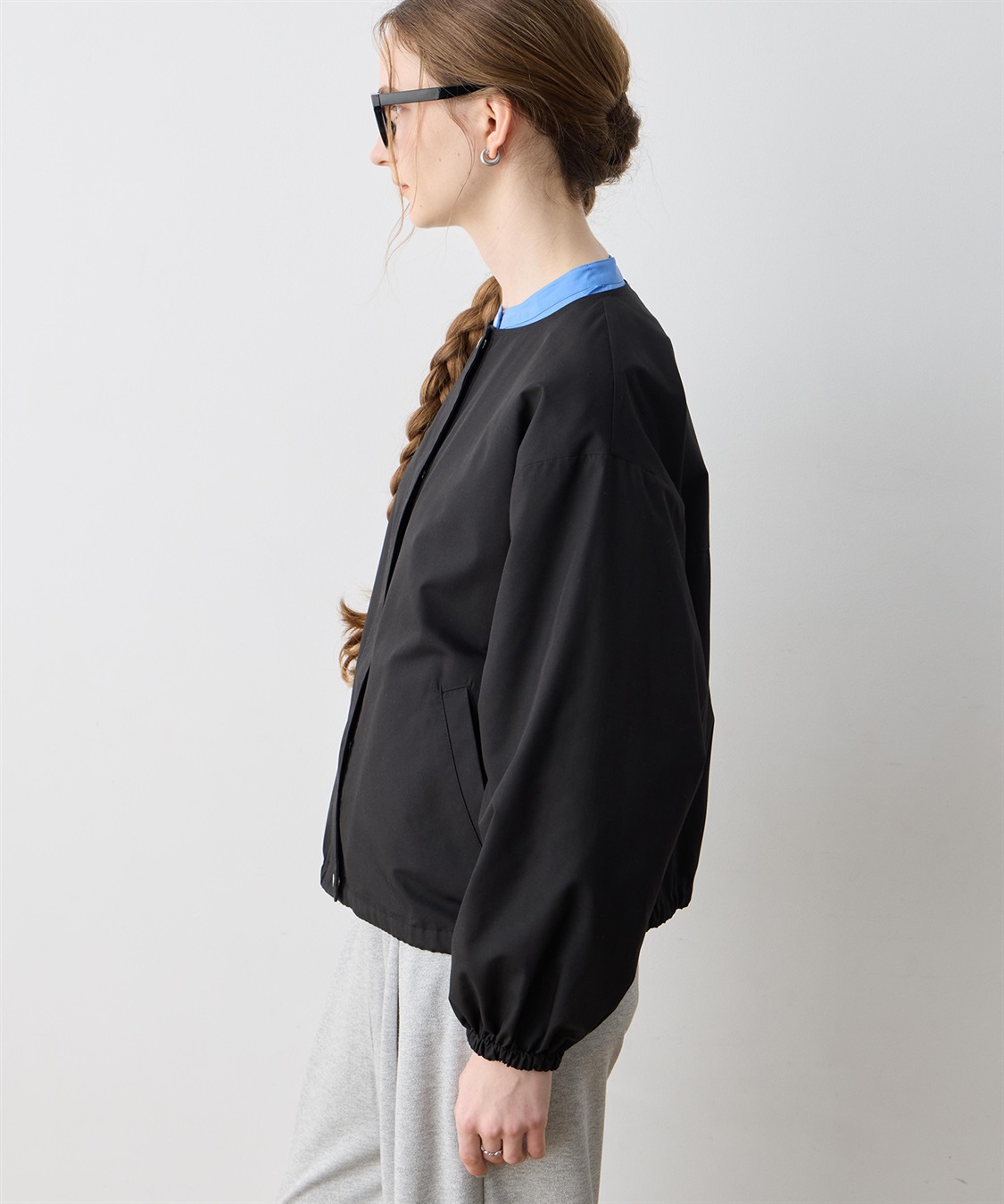 LE SOUK HOLIDAY ストライプブルゾン_sub_4