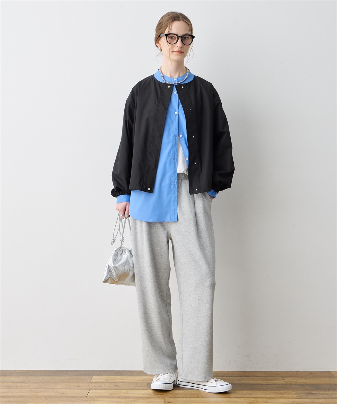 LE SOUK HOLIDAY ストライプブルゾン_sub_16