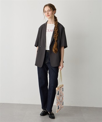 LE SOUK HOLIDAY リネンライクハーフスリーブジャケット【セットアップ対応】_subthumb_17