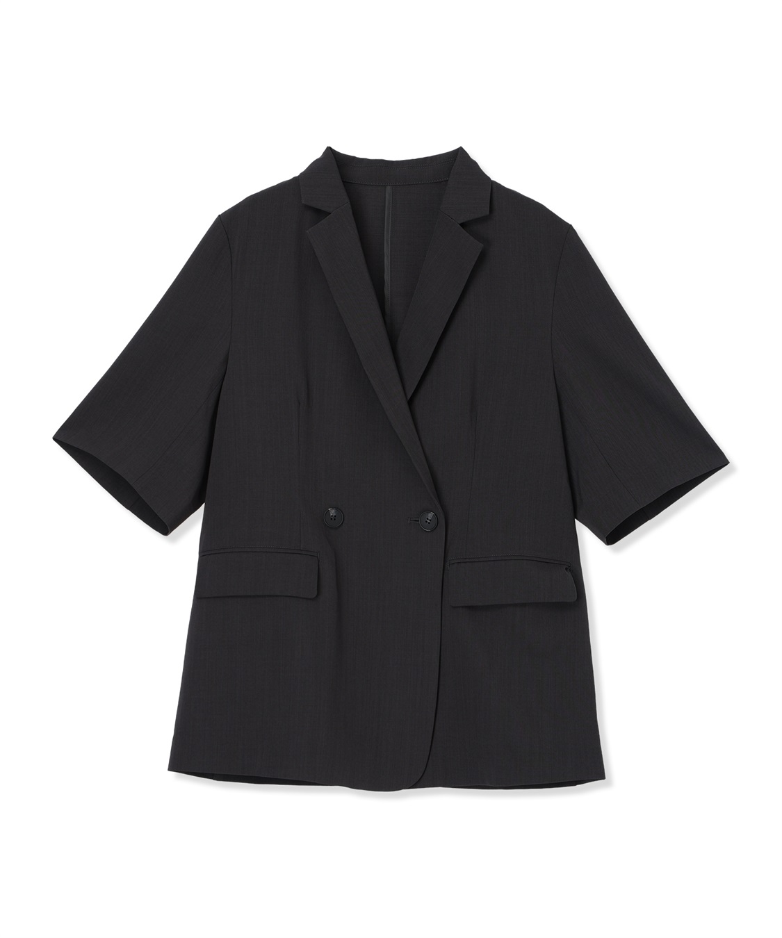 LE SOUK HOLIDAY リネンライクハーフスリーブジャケット【セットアップ対応】_sub_19