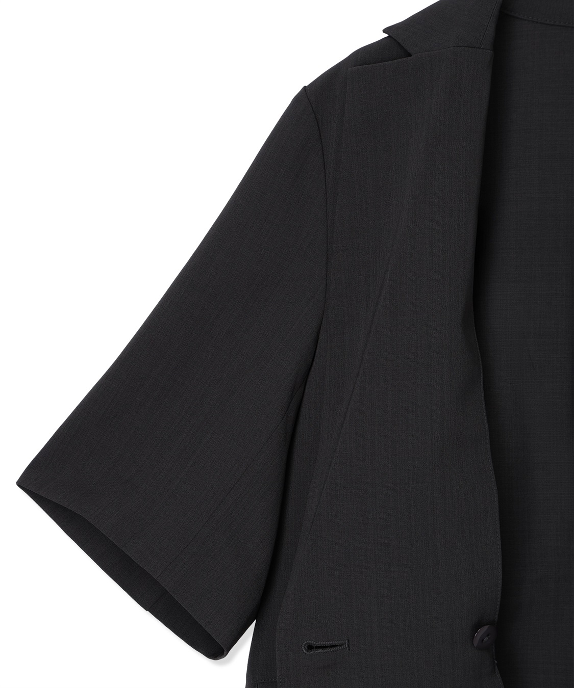 LE SOUK HOLIDAY リネンライクハーフスリーブジャケット【セットアップ対応】_sub_22