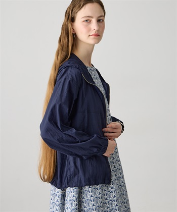 LE SOUK HOLIDAY シアーナイロンジップパーカー【接触冷感・UVカット】_subthumb_7