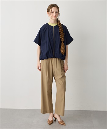 LE SOUK HOLIDAY ナイロンジップアップブルゾン【接触冷感】_subthumb_9