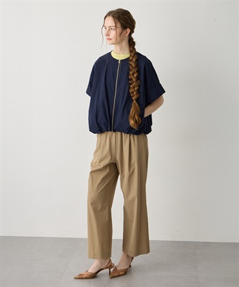 LE SOUK HOLIDAY ナイロンジップアップブルゾン【接触冷感】_subthumb_12