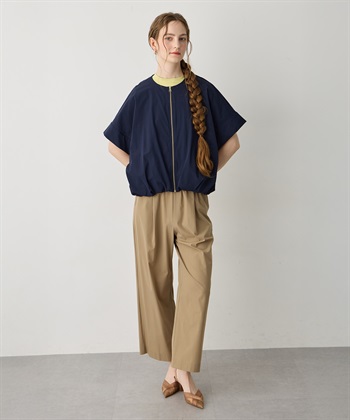 LE SOUK HOLIDAY ナイロンジップアップブルゾン【接触冷感】_subthumb_13