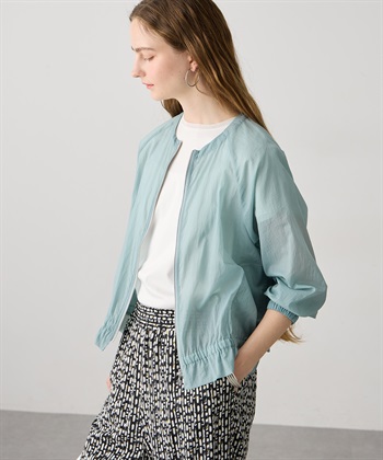 LE SOUK HOLIDAY シアーナイロンブルゾン_subthumb_1