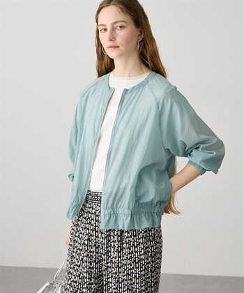 LE SOUK HOLIDAY シアーナイロンブルゾン_subthumb_2