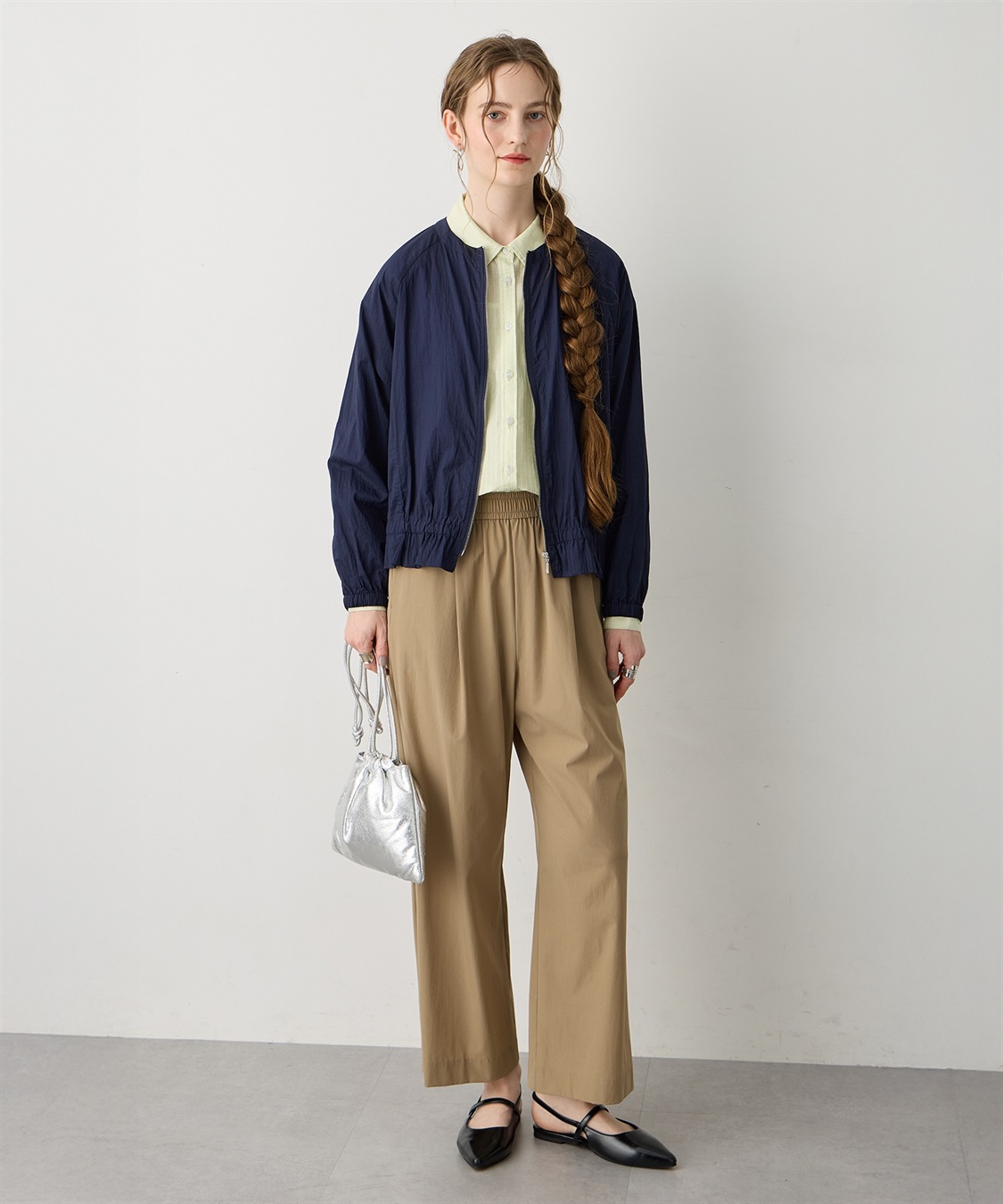 LE SOUK HOLIDAY シアーナイロンブルゾン_sub_10