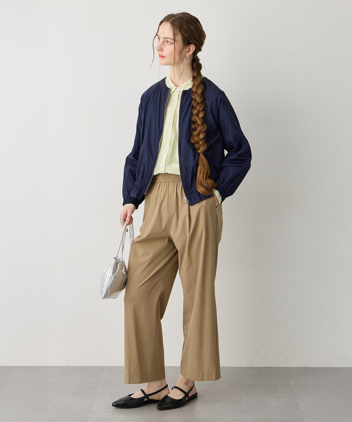 LE SOUK HOLIDAY シアーナイロンブルゾン_sub_11