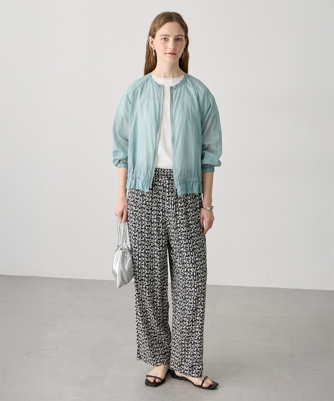 LE SOUK HOLIDAY シアーナイロンブルゾン_sub_14