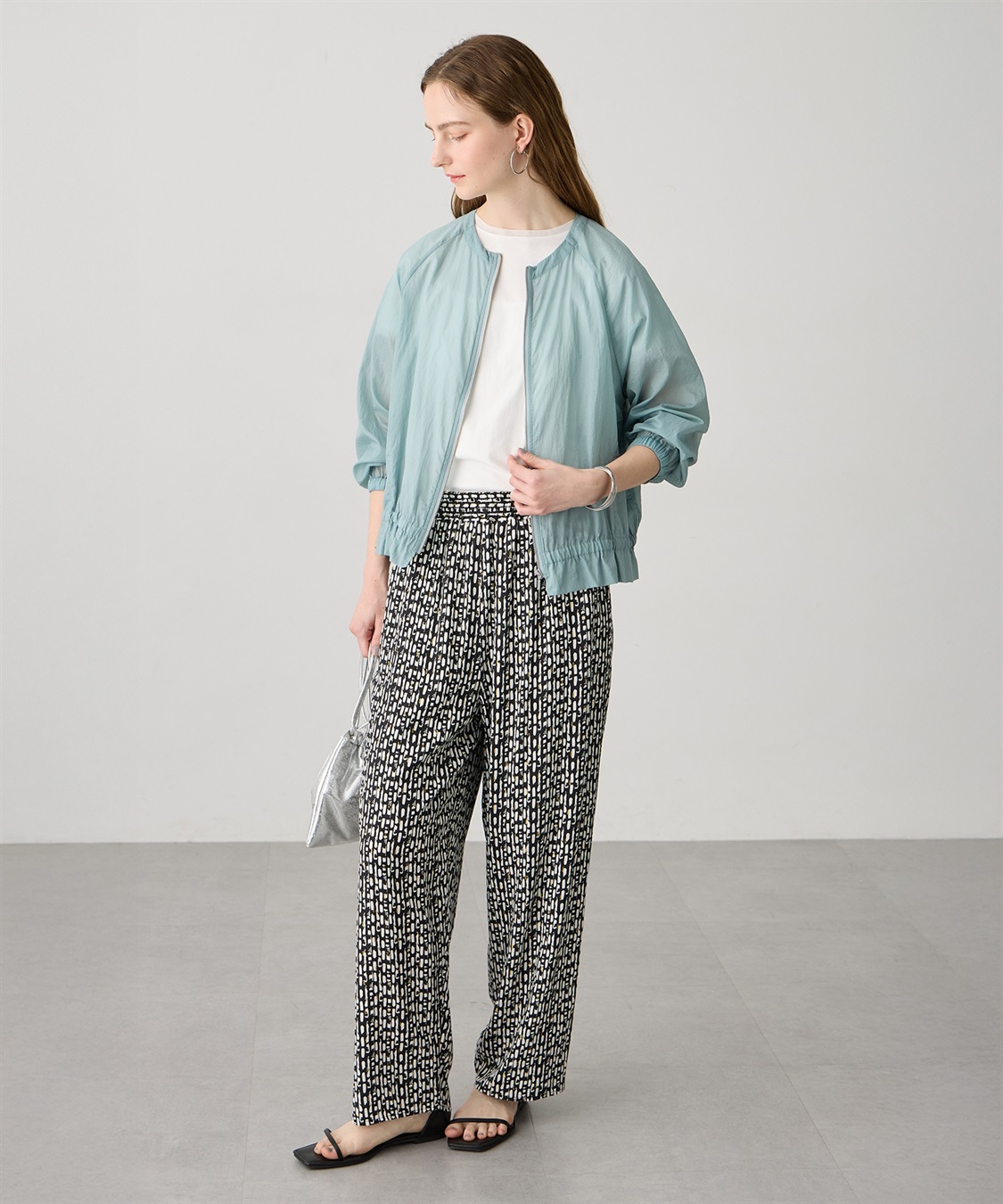 LE SOUK HOLIDAY シアーナイロンブルゾン_sub_15