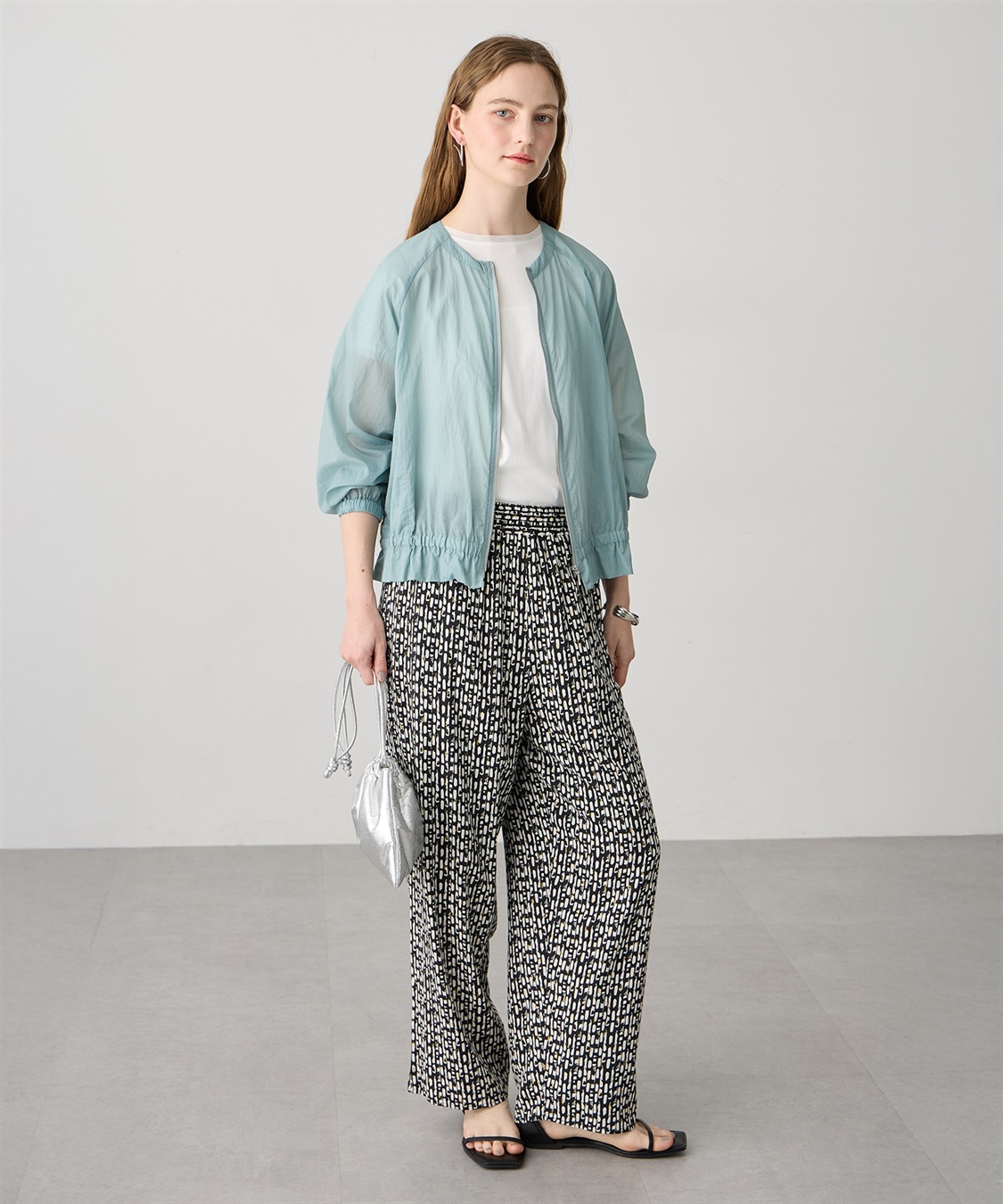 LE SOUK HOLIDAY シアーナイロンブルゾン_sub_16